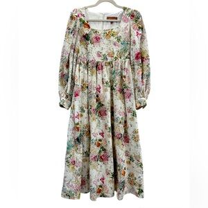 Eyelet JessaKae Floral Dress XS